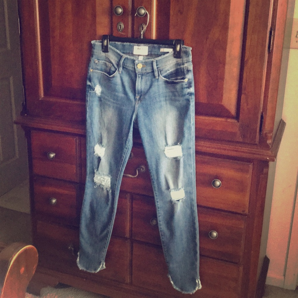 NWOT Frame Denim Skinny de Jeanne Jeans